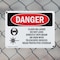 Signmission Radiation & Laser Sign, 7 in H x 10 in W, Plastic, Rectangle OS-2PACK-DS-P-710-L-1417 - alternate 4